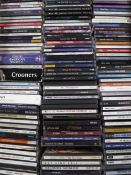 A box containing approximately 300 CD's, easy listening,