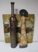 A contemporary Pier figurine of a lady,