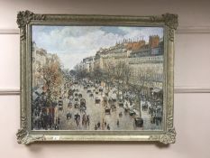 An artagraph edition - 'A Parisian Street scene', 87cm x 68cm,