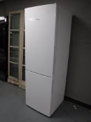 A Siemans upright fridge freezer