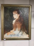 An artagraph edition -'A Girl in a White Dress',