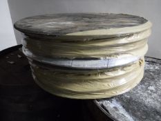 Eight oak barrel lids