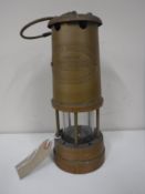A miner's lamp for The British Coal Mining Company, Wales, U.K.