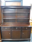 A Stag Minstrel dresser in a mahogany finish