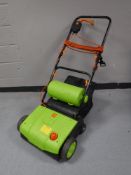 A garden scarifier