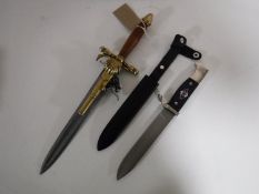 Two reproduction knives