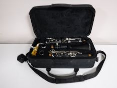 A four piece clarinet in case