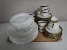 A tray containing a forty piece Paragon tea service,