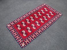 A Persian style rug