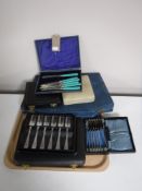 Seven cases of cutlery