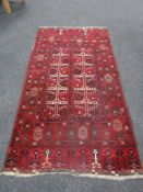 An Afghan village rug