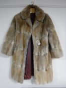 A coney fur coat