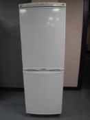 An LG upright fridge freezer