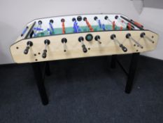 An Italian table football game