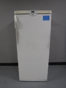 A Whirlpool upright freezer