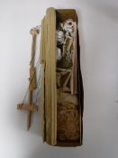 A large boxed Pelham puppet,