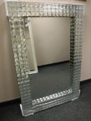 An all glass mirror,