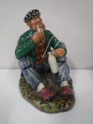 A Royal Doulton china figure - The Wayfarer, HN2362, height 14 cm.