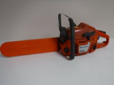 A Husqvarna petrol chain saw