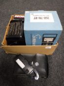 Two Simpson 260 Roll Top Volt - Ohm - Milliammeters, (one boxed),