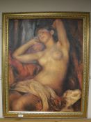 An Artagraph edition : Reclining nude study