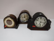 Two early twentieth century mantel clocks,