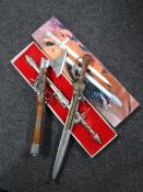 A boxed German fantasy knife,