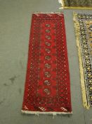 A small Bokhara runner