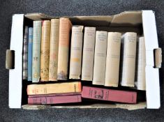 A box of seventeen books relating to Sir Winston Churchill