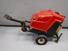 An Ehrle mobile high pressure cleaner (red diesel)