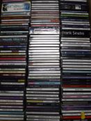 A box of approximately 300 CD's, easy listening,