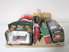 A tray containing boxed diecast vehicles including Eddie Stobart, Days Gone By,