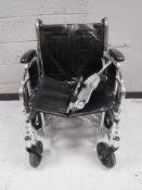 A Drive Sentrac folding wheelchair