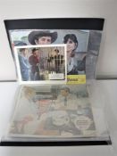 A folder containing film posters and lobby cards; Gladiator,