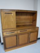 A teak G Plan cocktail sideboard