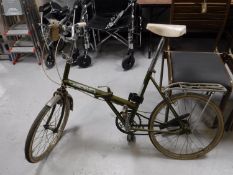 A lady's Raleigh folding bike