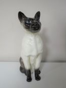 A Beswick figure of a Persian cat, seated, No.