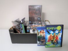 A box of assorted DVD's and box sets