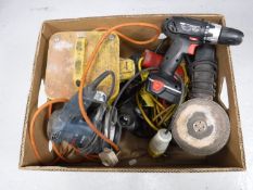 A box containing 110 volt transformer,
