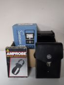 Two Simpson 260 Roll Top Volt - Ohm - Milliammeters, (one boxed),