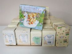 A tray containing twenty three boxed Cherished Teddies ornaments