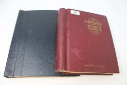 Two stamp albums; British Colonial, 20th century European and World Stamps,