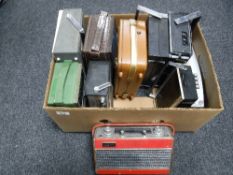Ten assorted transistor radios - Roberts etc