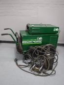 A Mig Tronic LDE400 welder with accessories