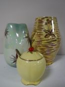 A Royal Winton 'Naples' pattern vase,