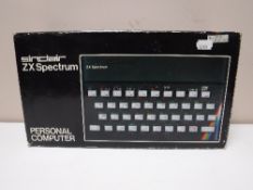 A boxed Sinclair personal computer