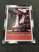 An advertising picture - LNER Industrial Centres Newcastle Upon Tyne, 69cm x 99cm,