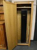 A fortify three gun, shotgun cabinet, with two keys,