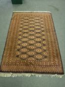 A Tekke design rug