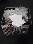 Approximately 605 assorted leather / calfskin watch straps CONDITION REPORT: